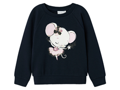 Name It dark sapphire mouse sweatbluse